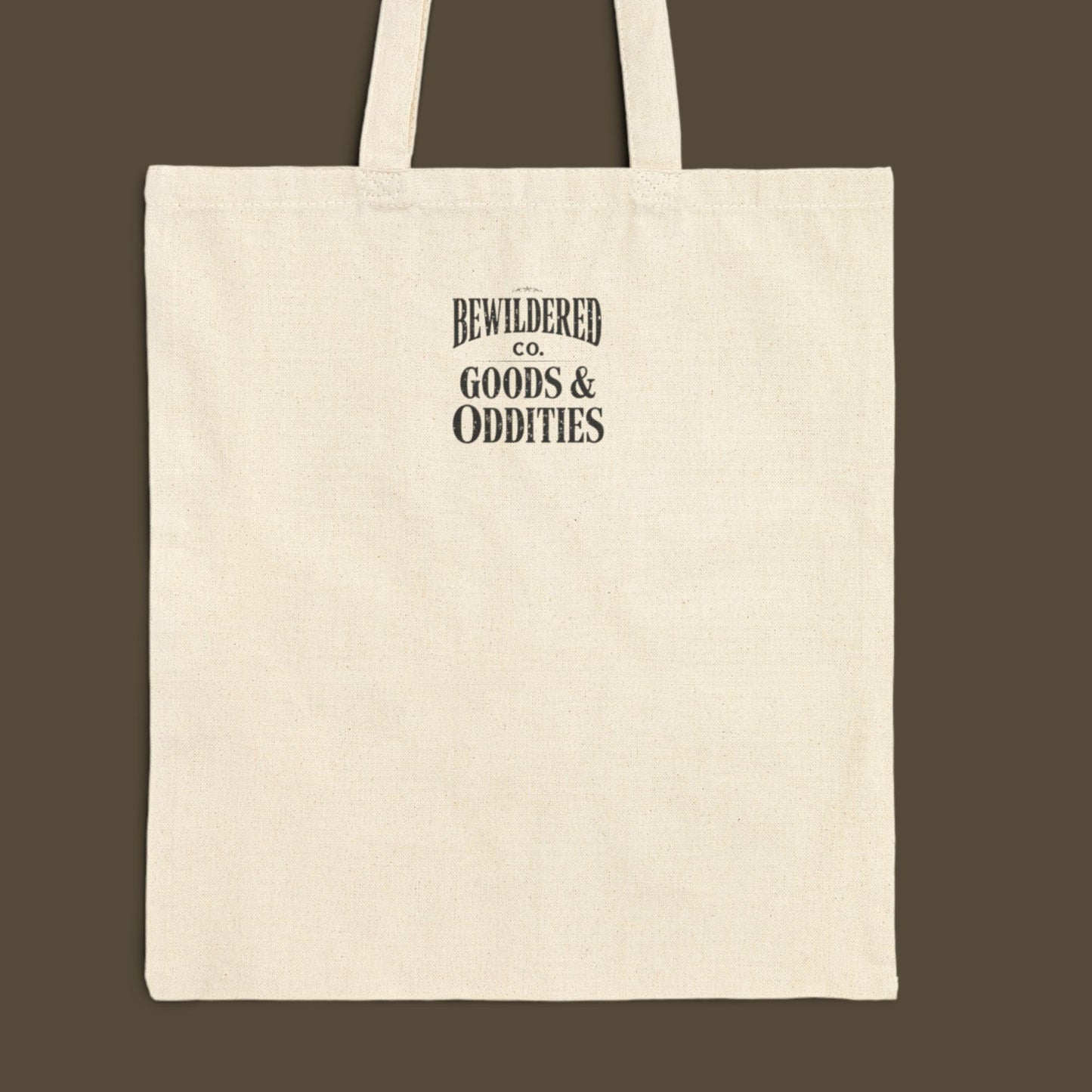 Not From Here Tote — UFO & Forest Cotton Canvas Bag