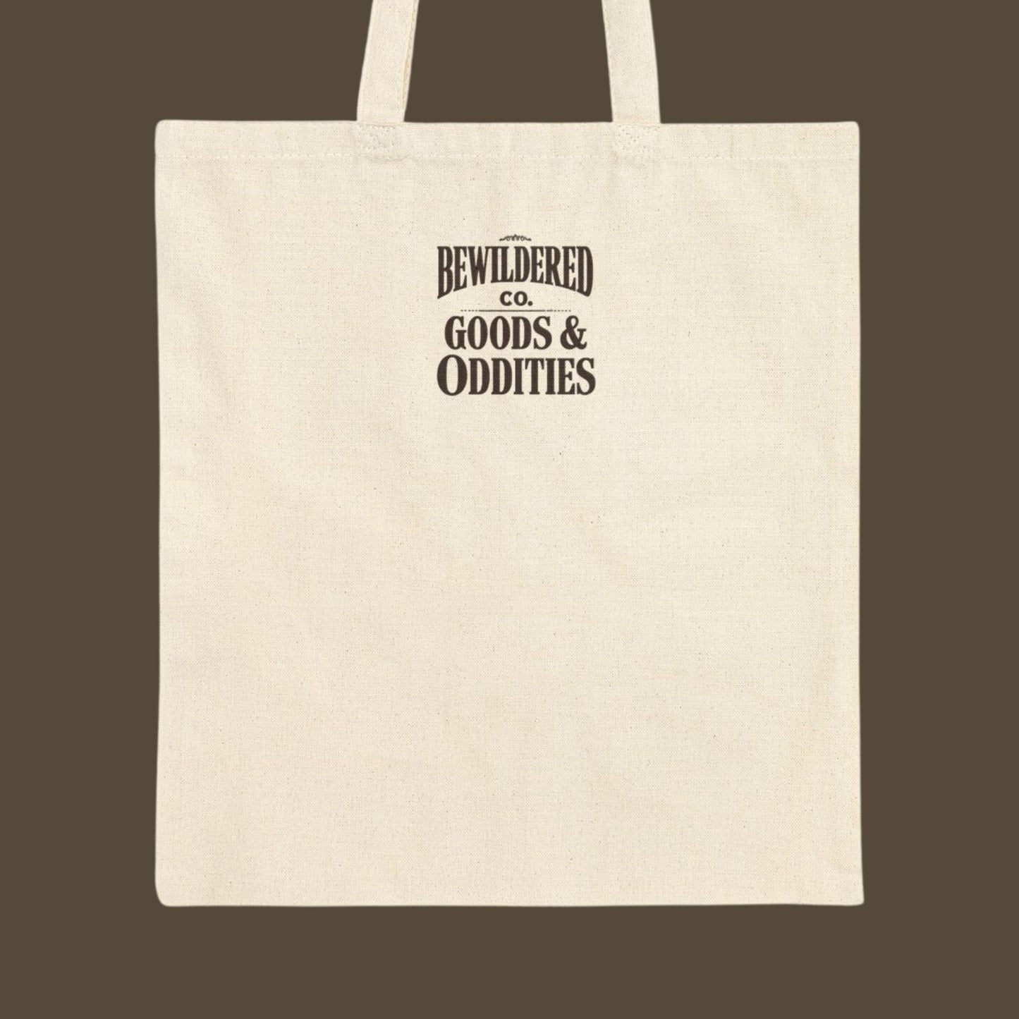 Bigfoot Forest Tote Bag — Sasquatch Canvas Book & Market Bag