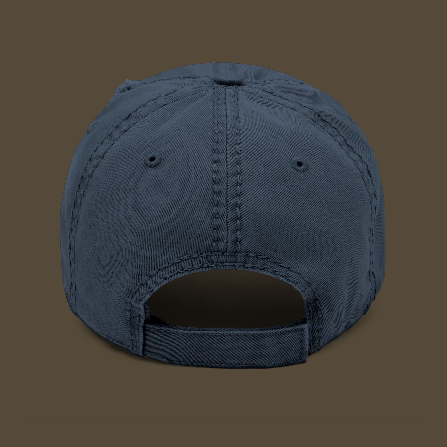 Distressed Dad Hat — Fish Whisperer Embroidered Fishing Cap