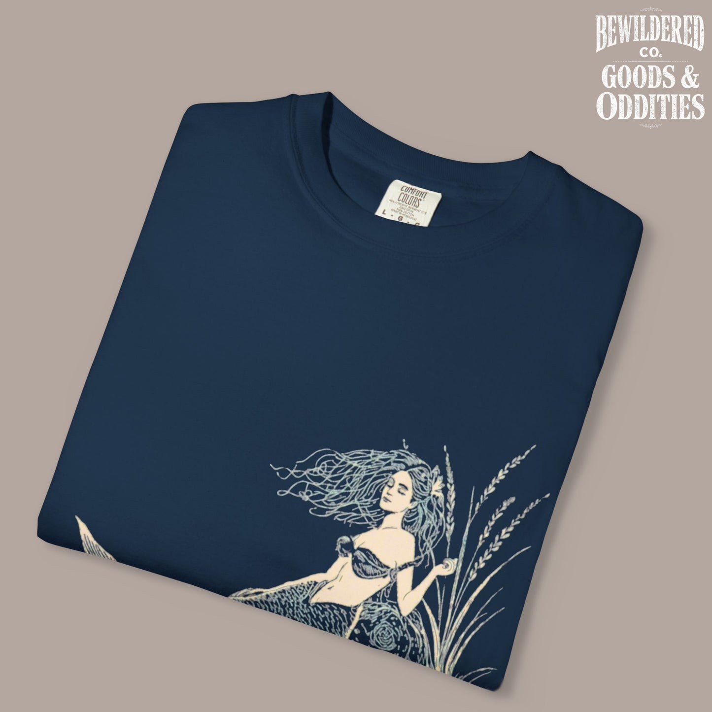 Drift Freely Mermaid Graphic T-Shirt
