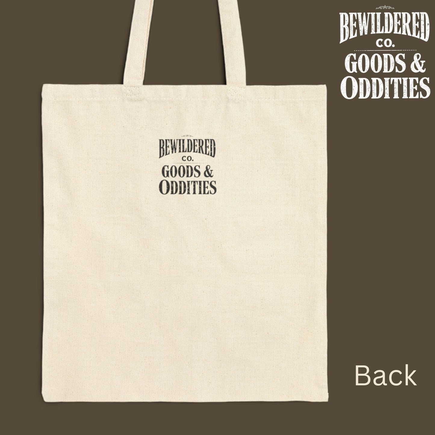 Mermaid Vintage Style Canvas Tote — Beach Bag, Eco Shopper