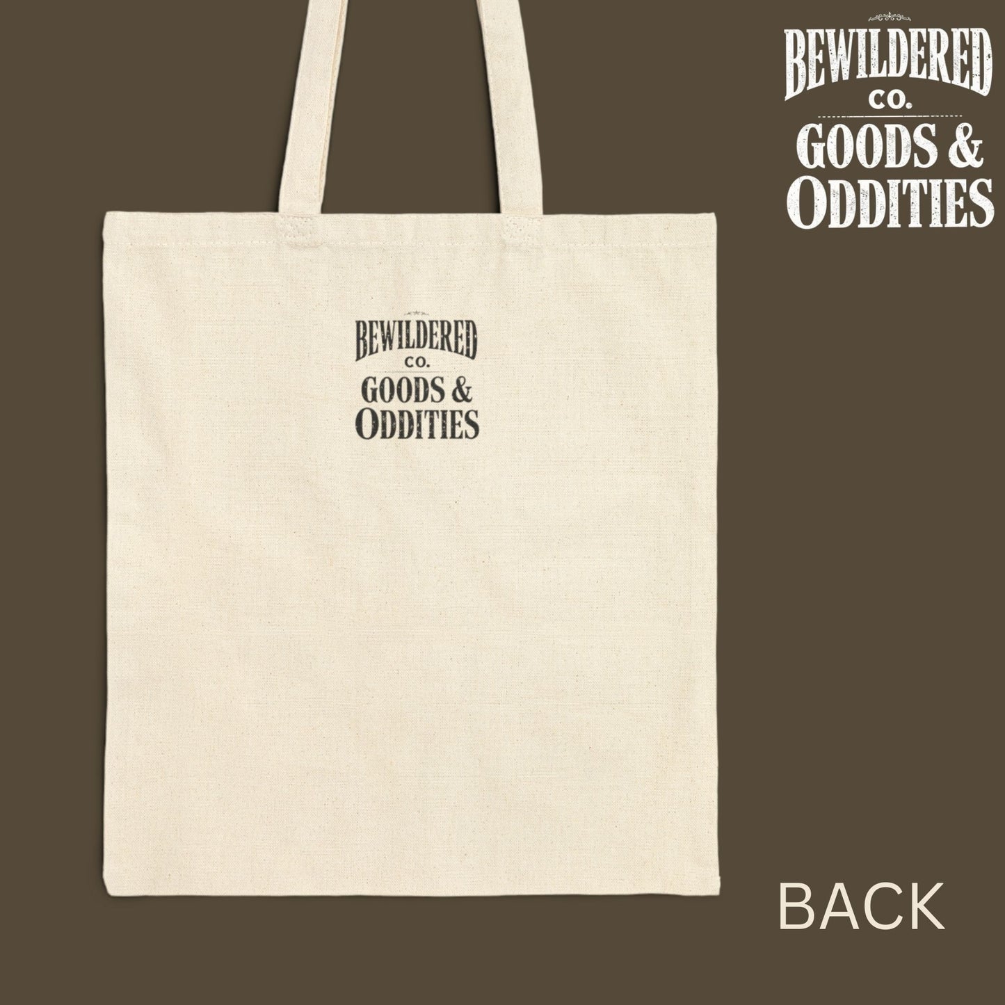 Mermaid Tote Bag — Nautical Canvas Tote