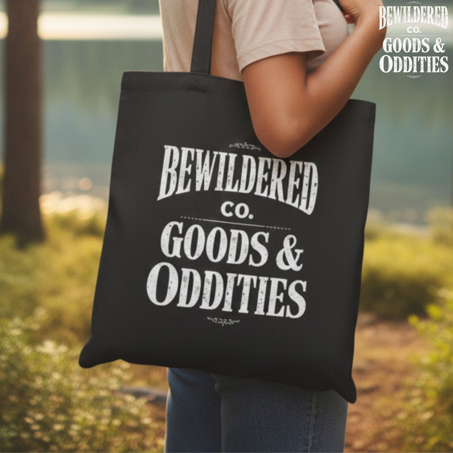 Tote Bag — Bewildered Co. Goods & Oddities Canvas Tote