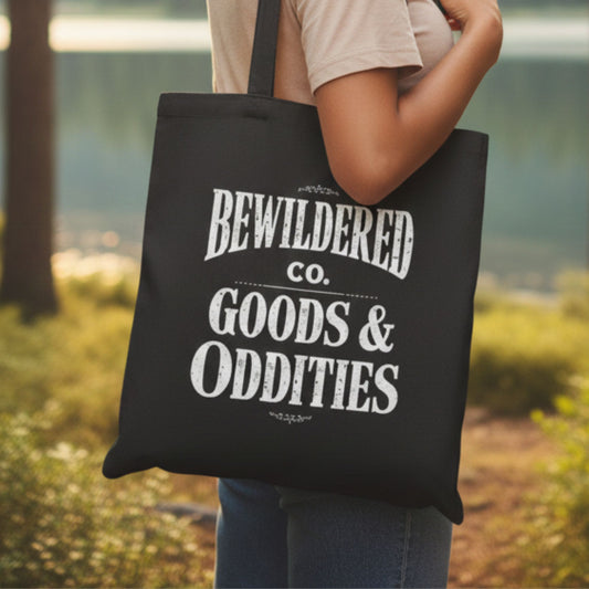Tote Bag — Bewildered Co. Goods & Oddities Canvas Tote