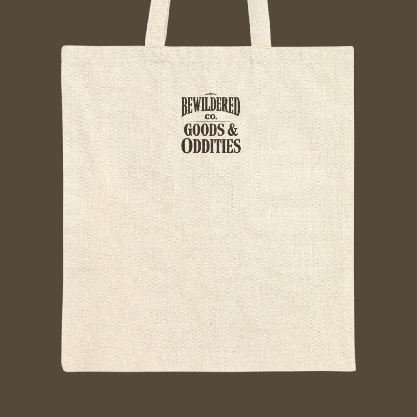 Bigfoot Canvas Tote Bag — 'Leave Only Footprints' Sasquatch Eco Shopper
