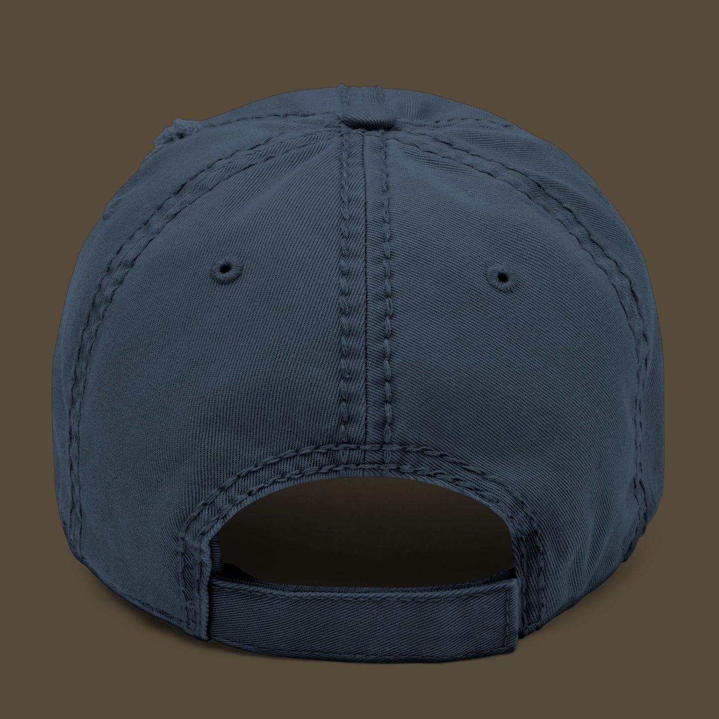 Distressed Dad Hat — "Salty but Sweet" Embroidered Wave Cap